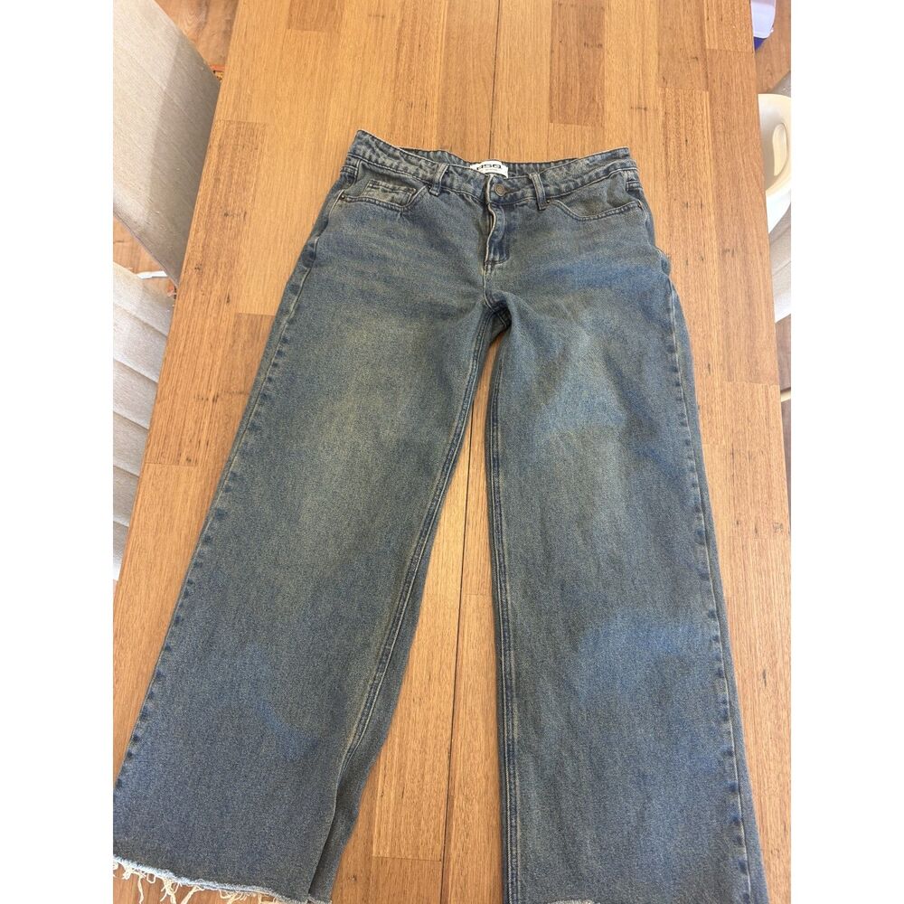 RSQ Low Rise Baggy Jeans Y2K Womens Size 27 Wide Leg Denim